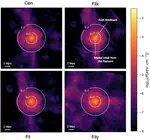 Mass bias in clusters of galaxies: Projection effects on the case study of Virgo replica 